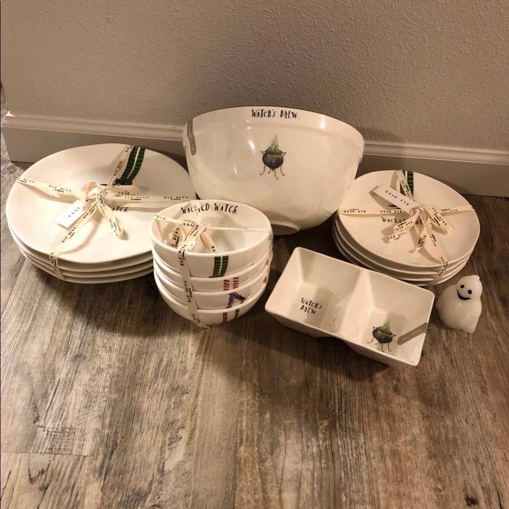 Rae Dunn Melamine Halloween Bundle NWT 🎃